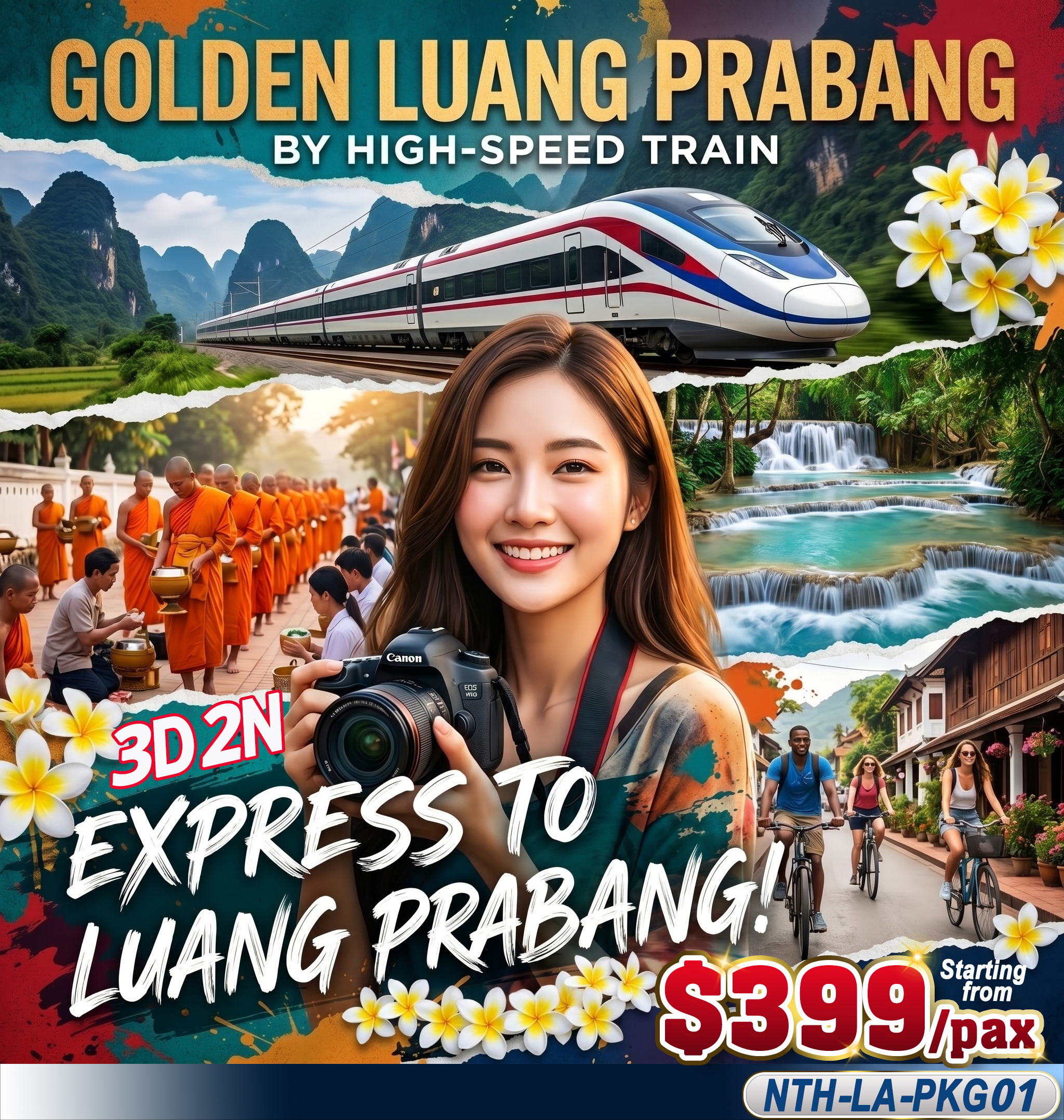 Golden Luang Prabang 3 Days / 2 Nights